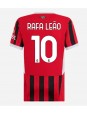AC Milan Rafael Leao #10 Replika Hemmakläder Dam 2024-25 Kortärmad